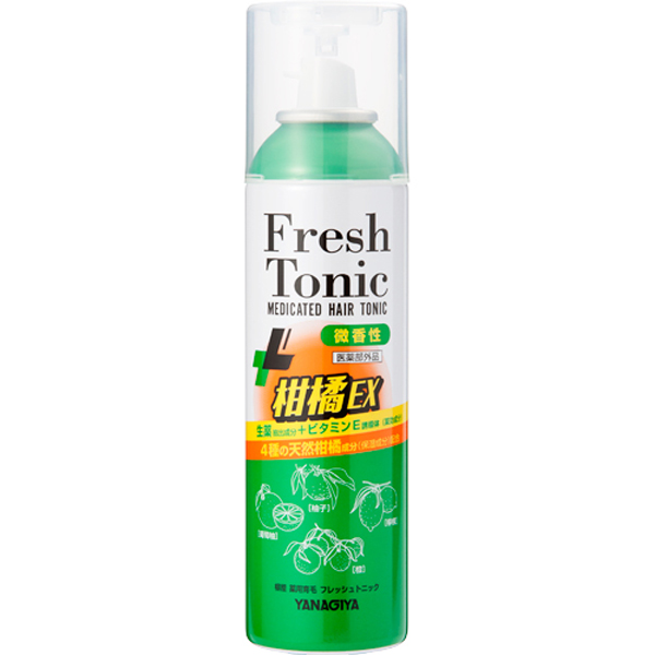 Yanagiya Medicated Hair Growth Fresh Tonic KANKITSU EX <Subtly fragrant>