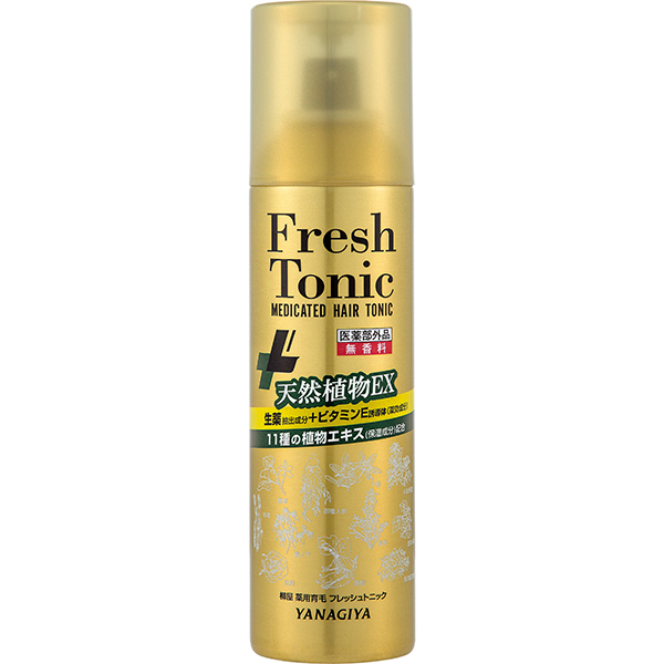Yanagiya Medicated Hair Growth Fresh Tonic Premium Essence　<Fragrance-free>