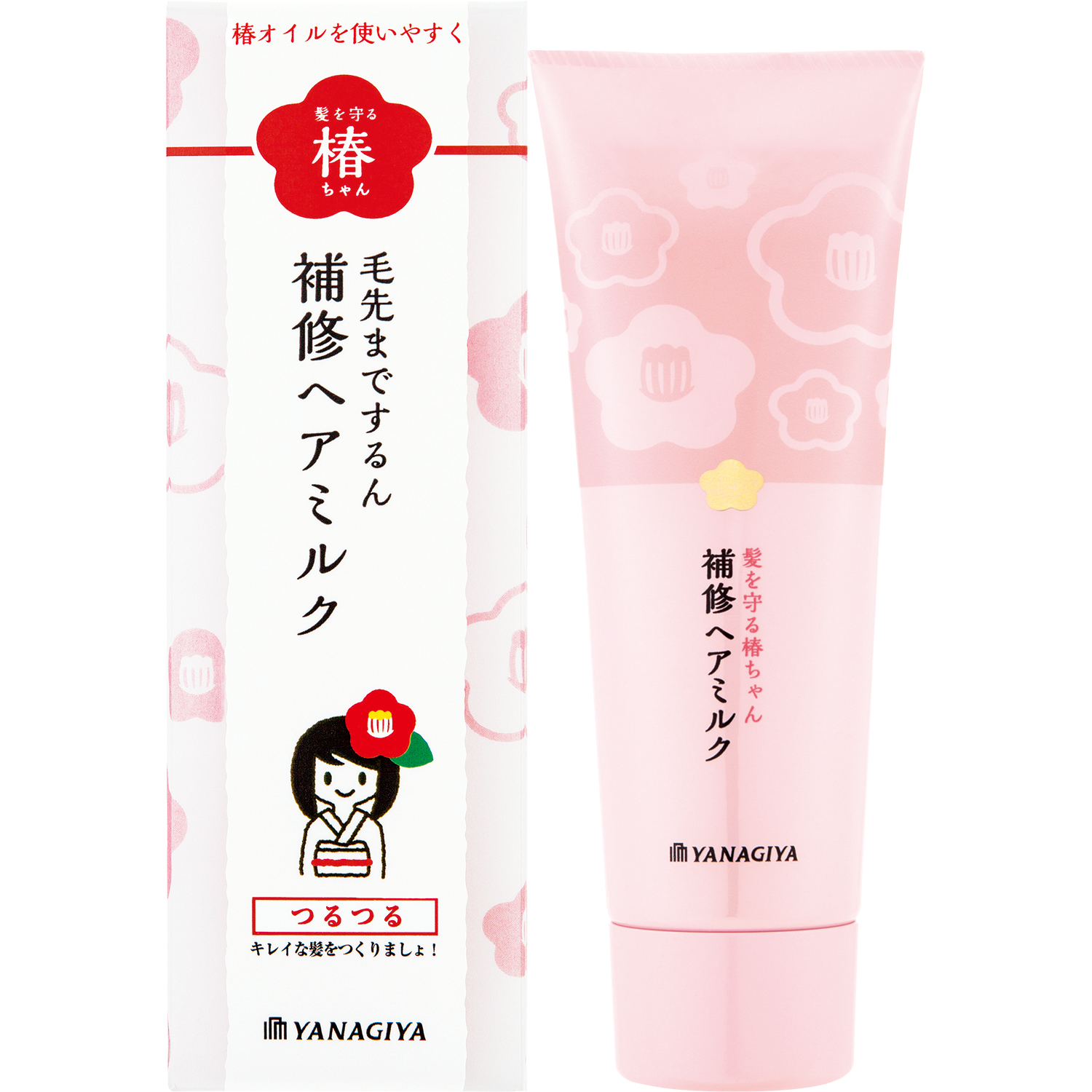 Kami wo Mamoru Tsubaki-chan 　Ultra moist hair moisturizing milk